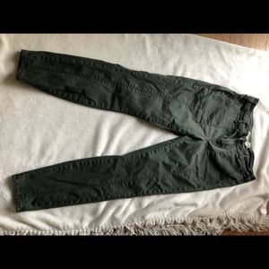 Anthropologie Hunter Green Pants